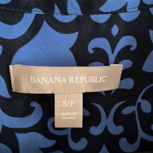 Banana Republic Blouse Tunic 3/4 Sleeve size small - Picture 11 of 11